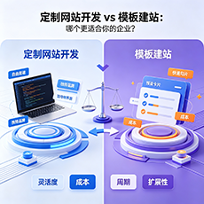 定制网站开发 vs 模板建站:哪个更适合你的企业?